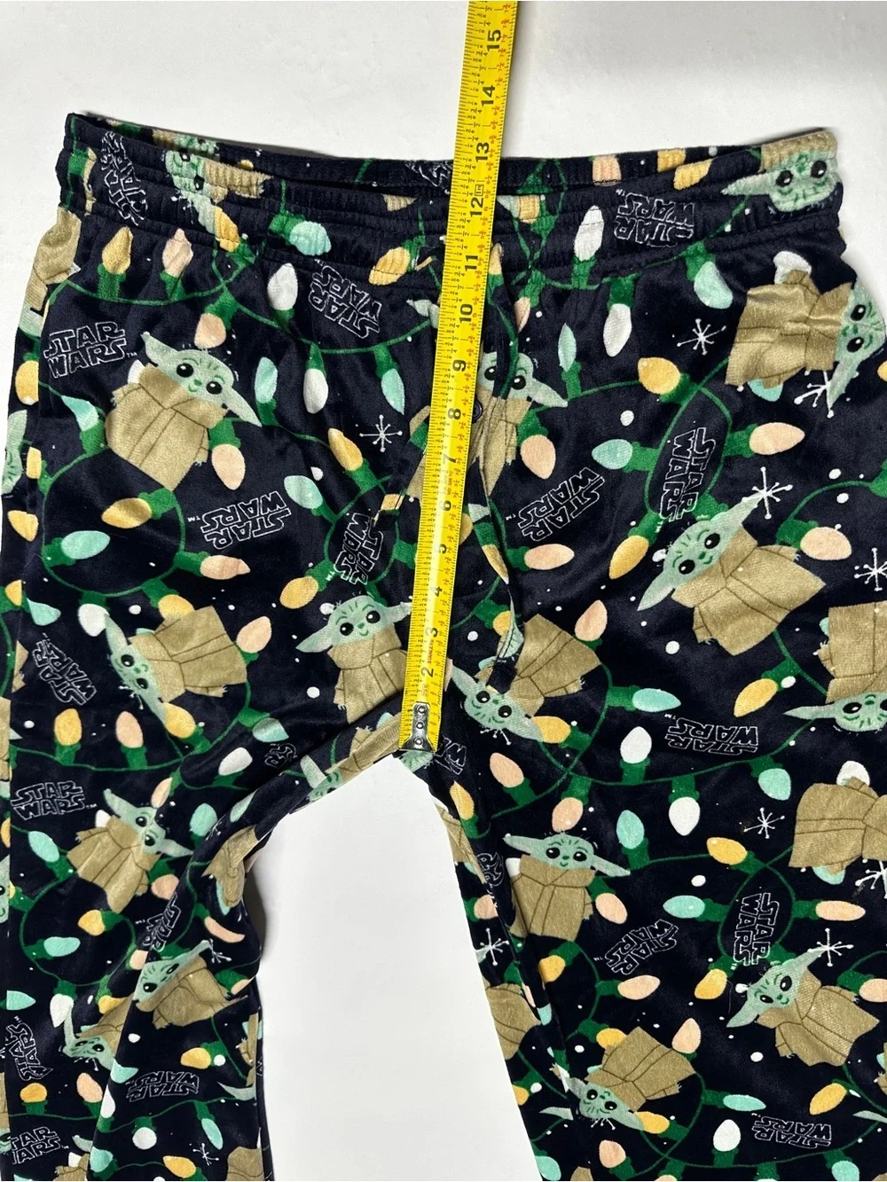 Star Wars Grogu Velour Men’s Pajama Pants Large
